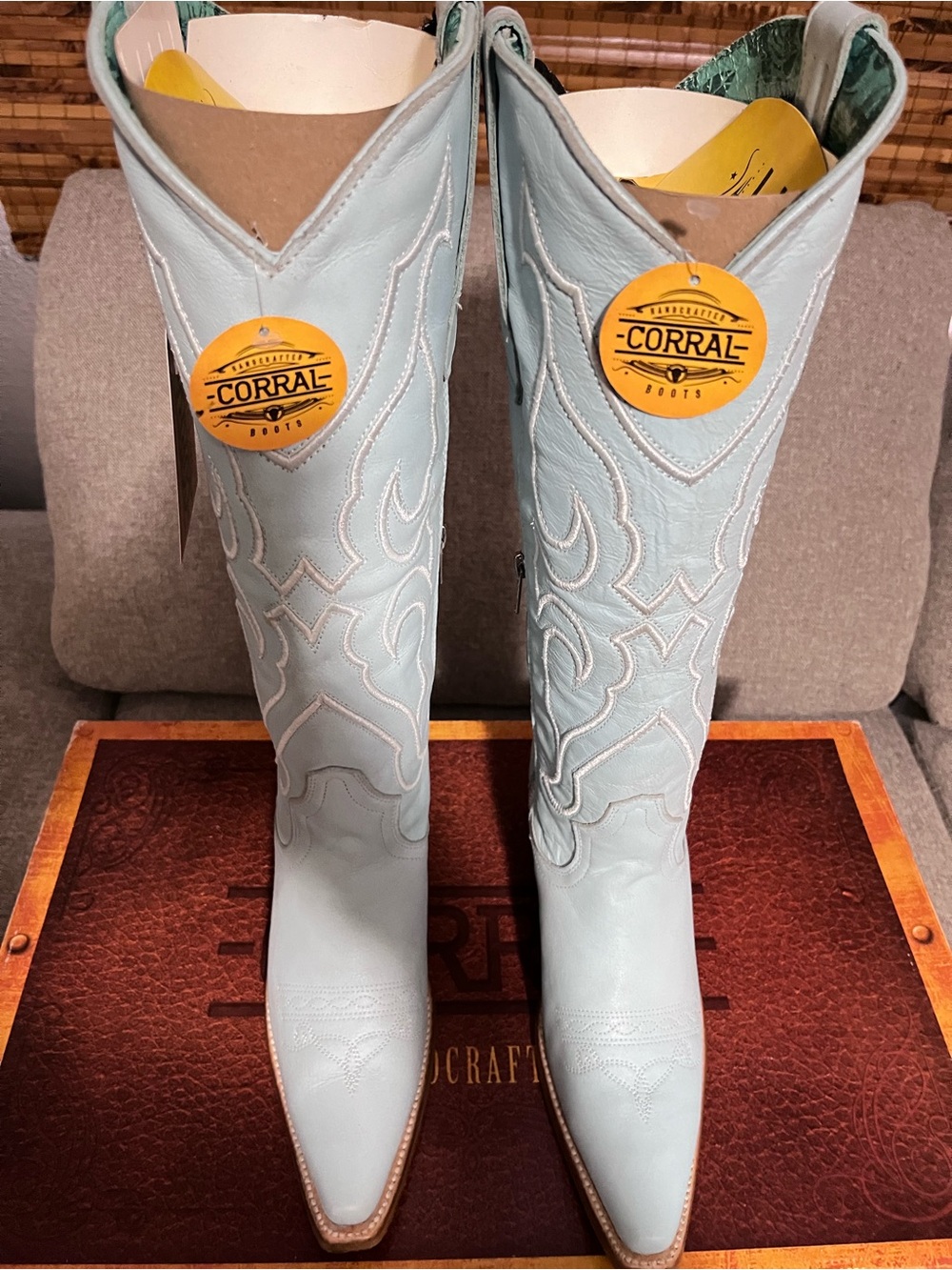Corral Blue Boots